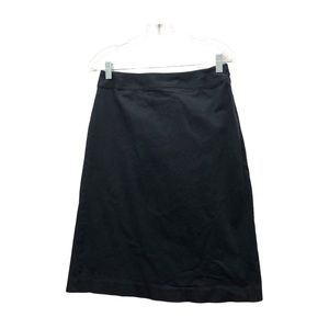Chadwick's Knee High Skirt Women's Size 8 Black